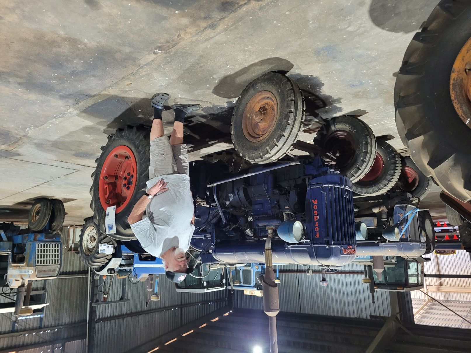 Old Ford Tractor & Old Cummings